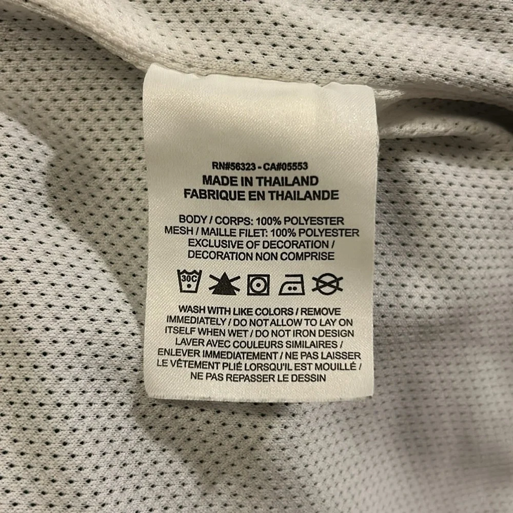 Nike White and Dark Green Colorblock Windbreaker Jacket
